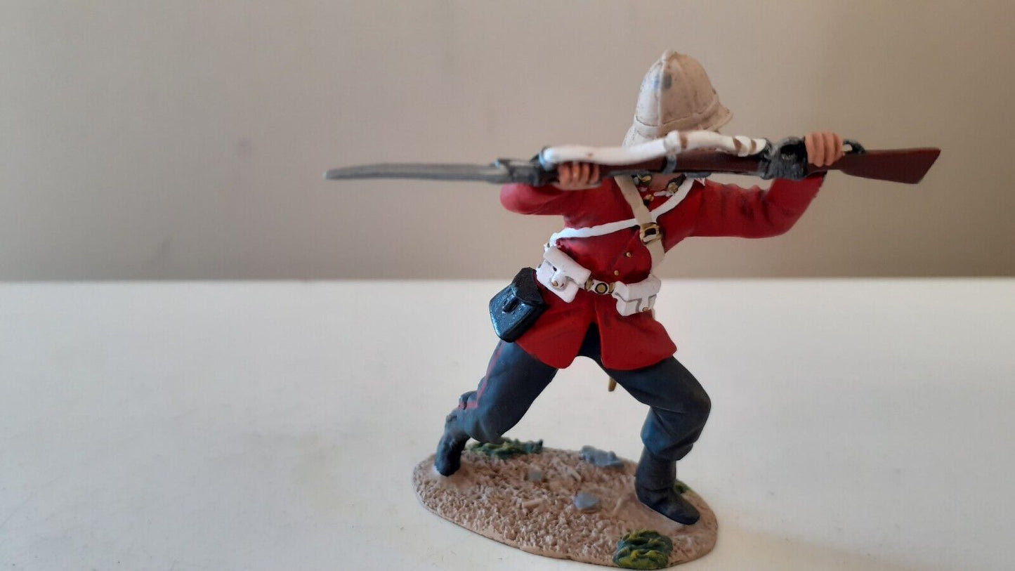 Britains 20045 Zulu wars british 24th foot 1:32 metal boxed b7