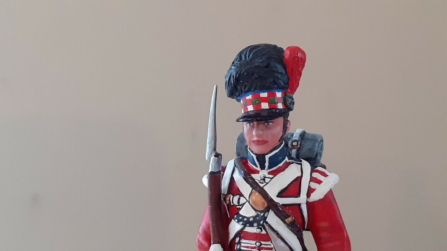 King and country Waterloo black watch 42nd Highland boxed 1:30 na36 bb3