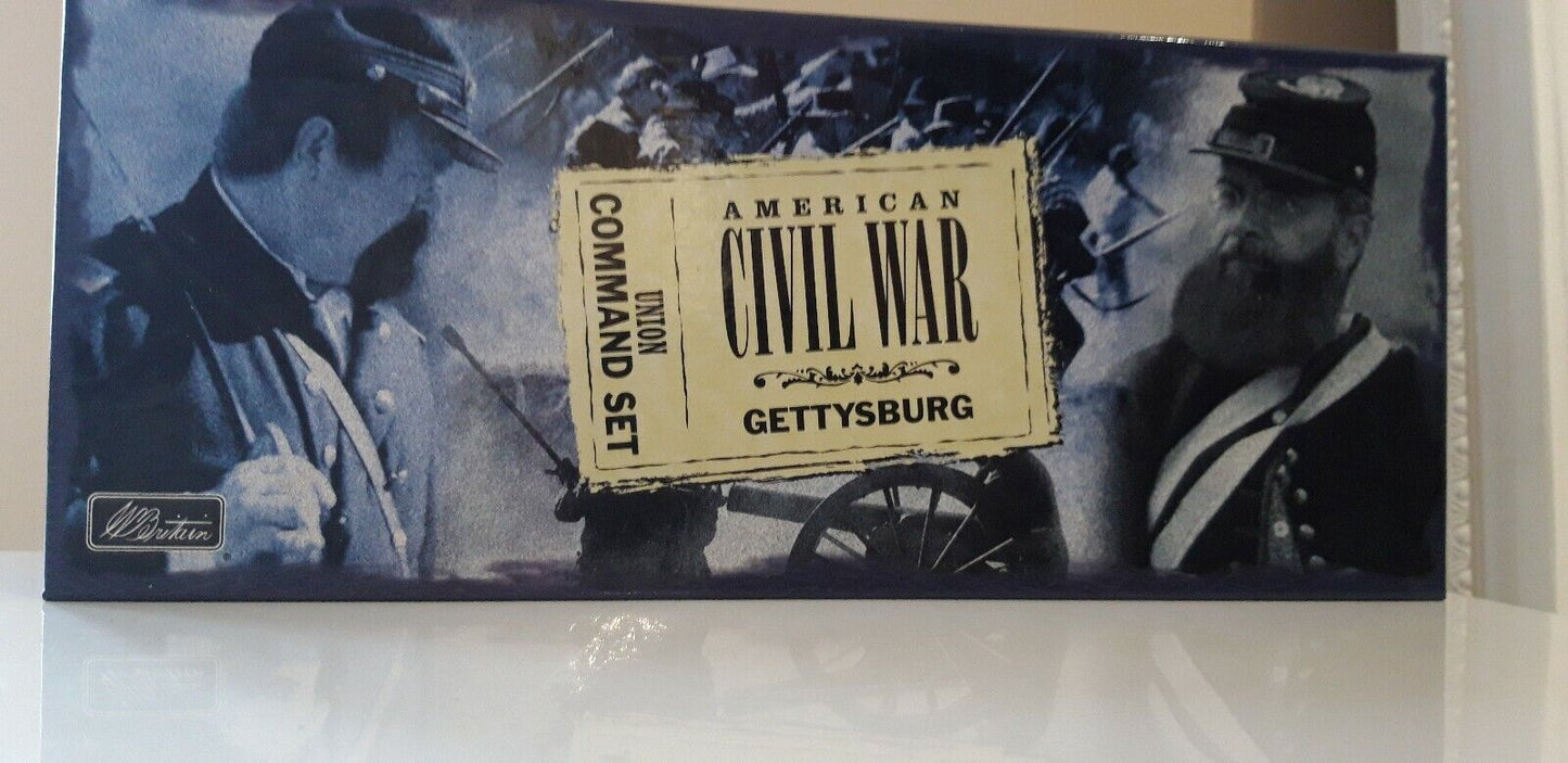 Britains 17223 acw union Gettysburg command set boxed 1:32