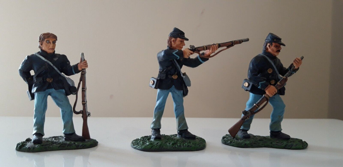 Britains 17295 acw union infantry Pennsylvania hold at all costs boxed