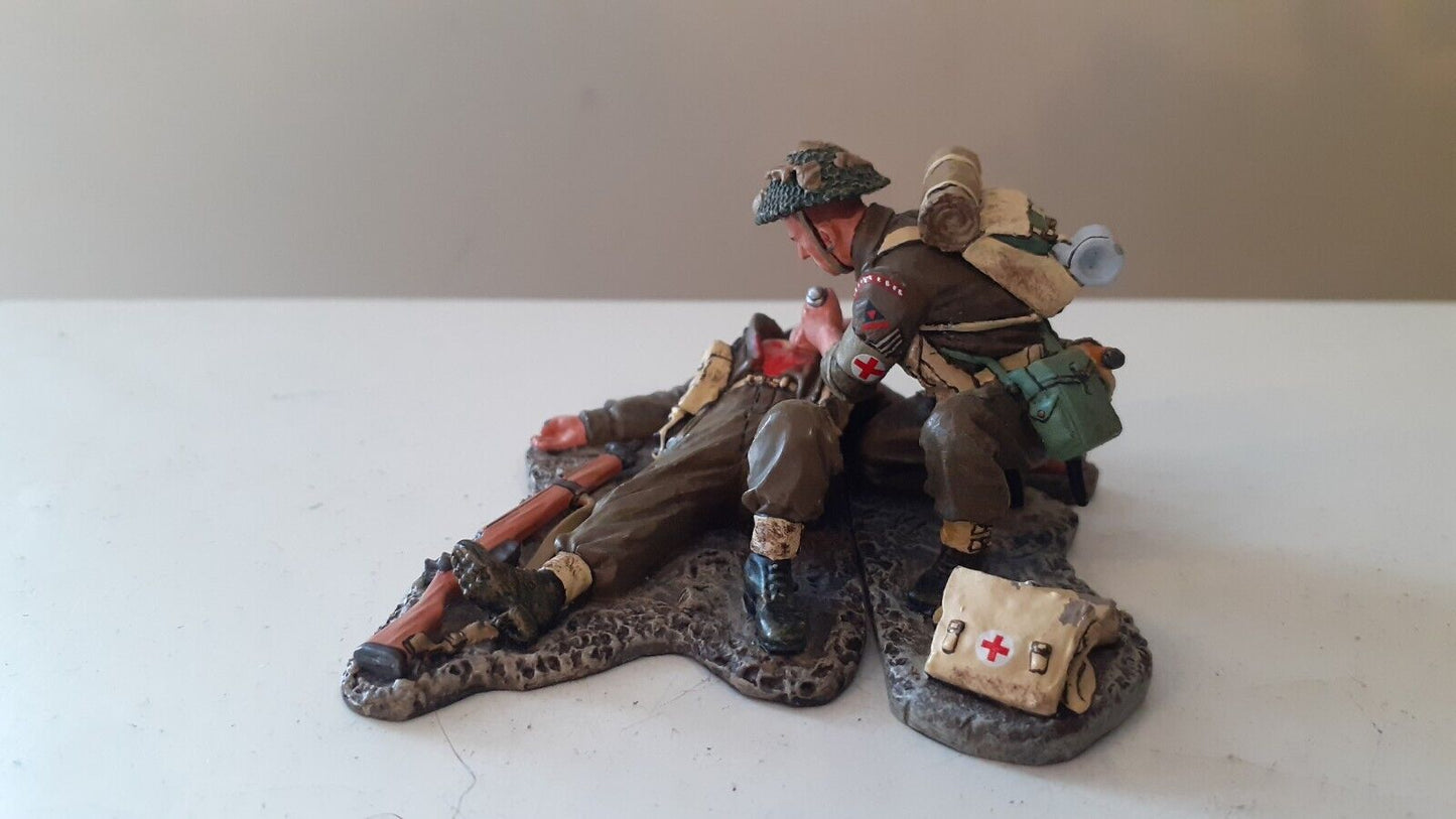King and country ww2 d-day medic british canadian 2009 no box dd109 w12