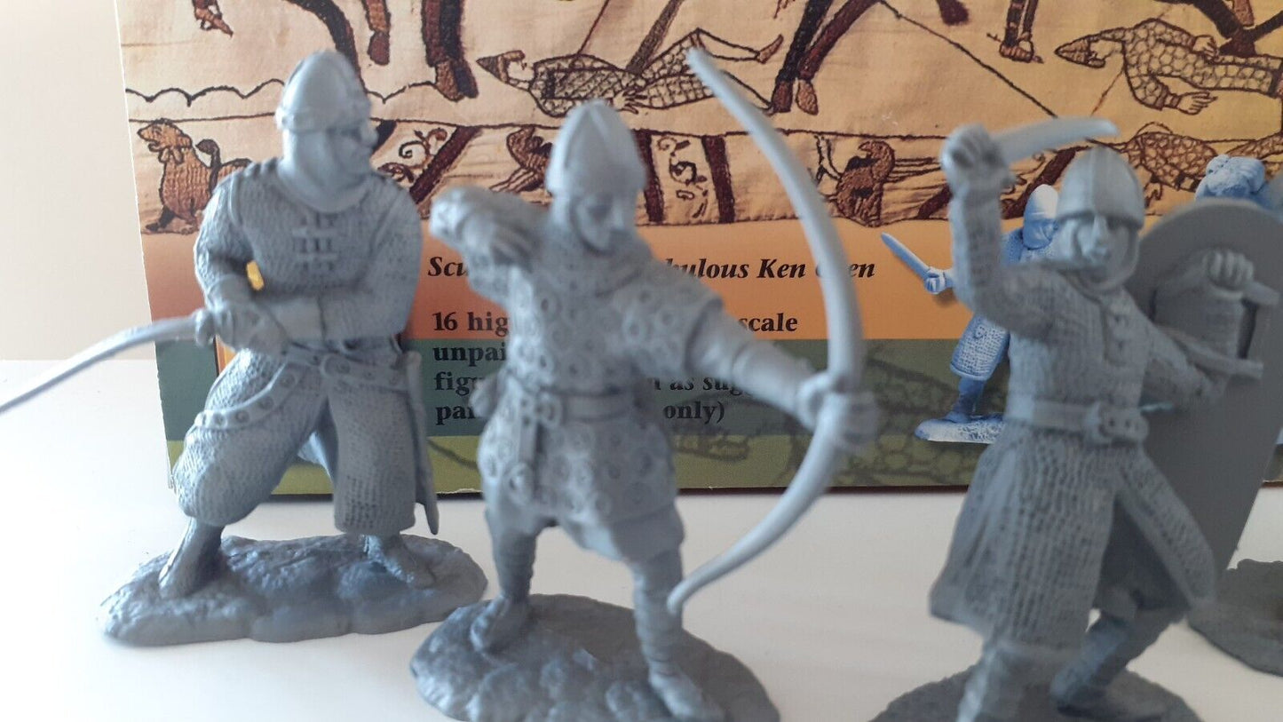 conte plastic normans boxed 16 full set wal006 1:32 2000