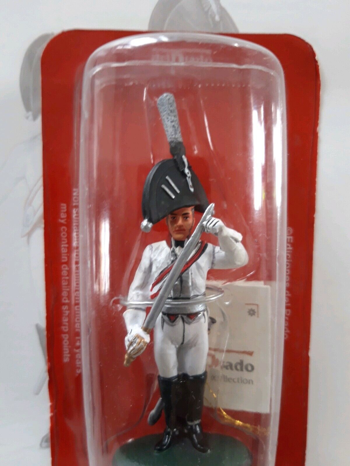 Del prado napoleon at war 19 waterloo 1:30 Prussian cavalry mib book