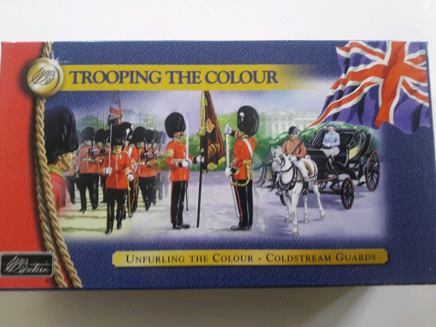 Britains ceremonial coldstream guards 1:32 metal figure buckingham palace 40112