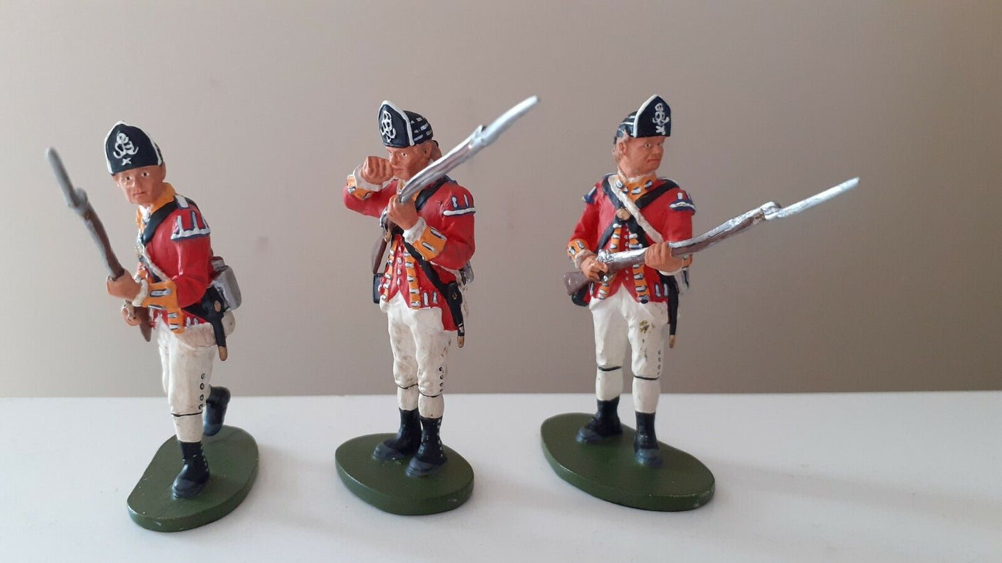 Britains 17221 awi American revolution 10th regiment foot light no box whtbx
