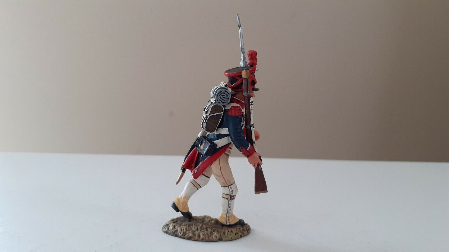 King and country Waterloo Napoleonic French guards infantry boxed 1:30 na14