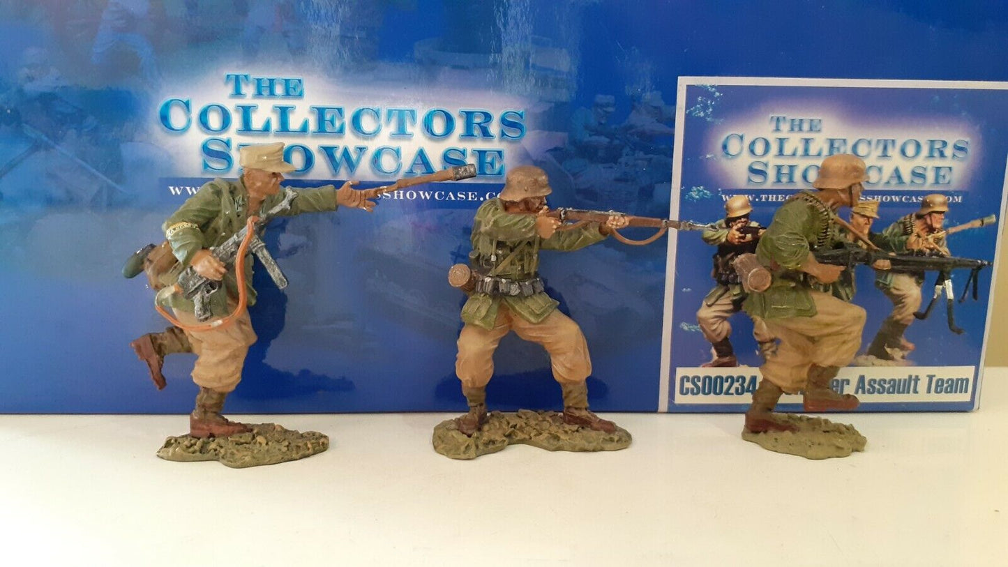Collectors showcase cs00234 ww2 afrika korps German 1:30 assault team