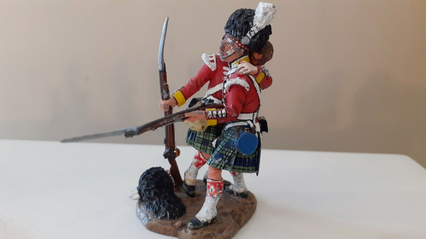 King and country crimean war crw021 93rd Highlanders thin red line no box
