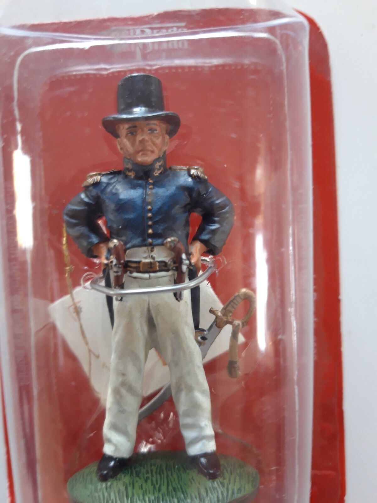 Del prado napoleon at war 39 waterloo 1:30 French navy lieutenant mib book