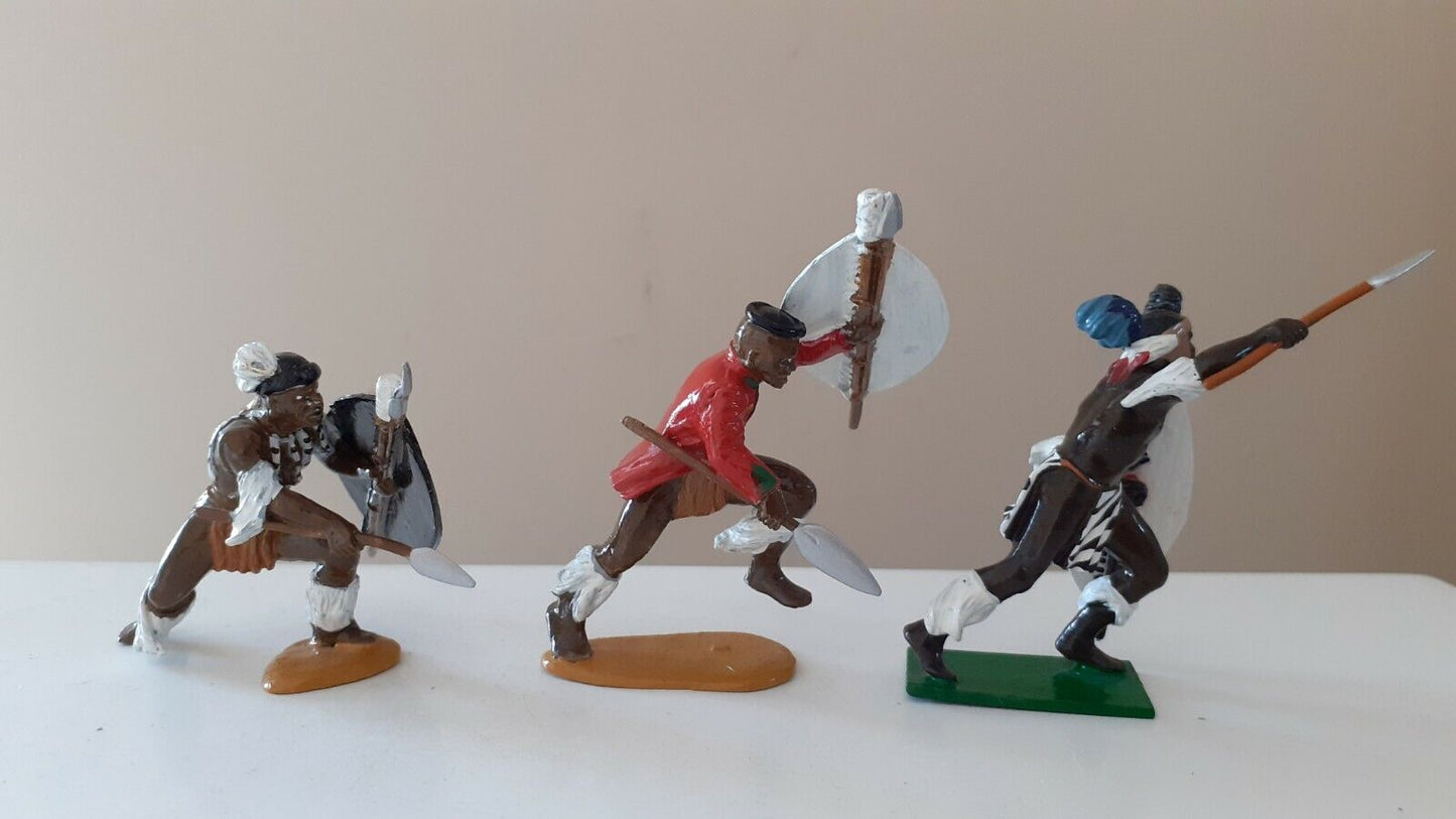 Trophy miniatures Zulu wars rorkes drift assegai 1:32 metal
