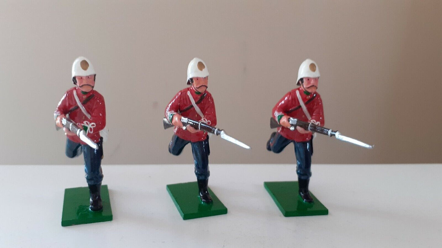 Trophy miniatures sudan zulu wars 24th foot zulus rorkes drift 1:32 dc
