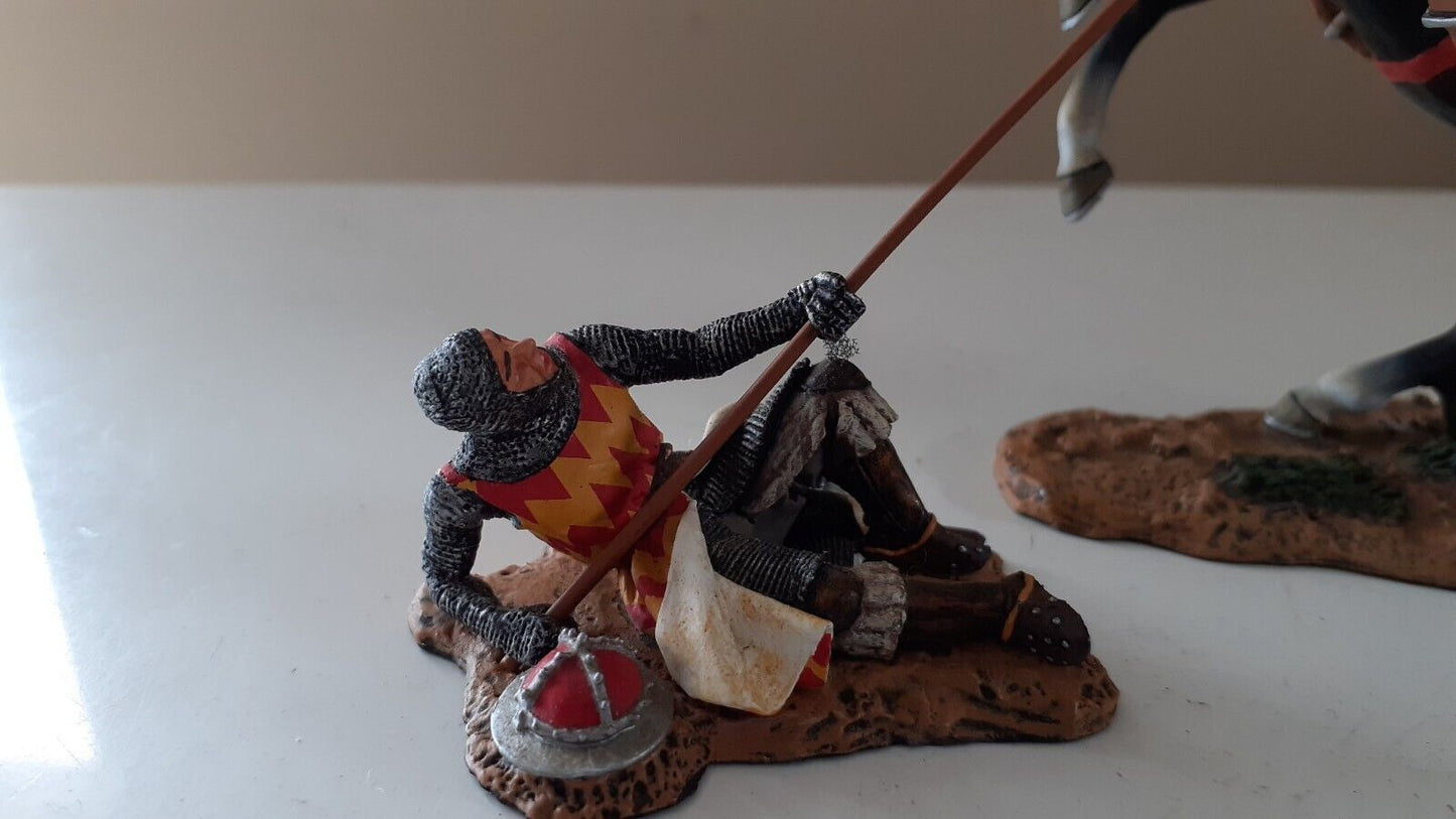 King and country mk051 mk51 knight crusaders saracens 1:30 metal boxed