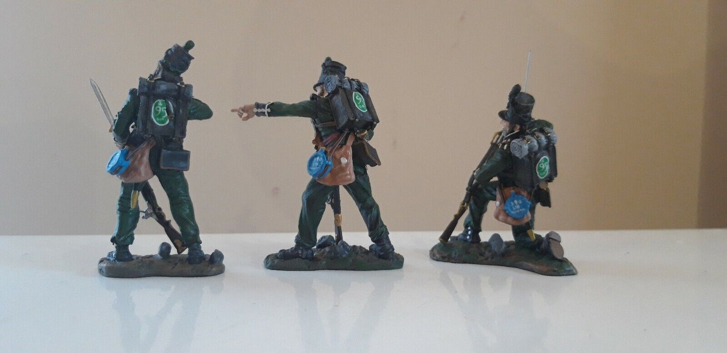 Collectors showcase waterloo Napoleonic hougoumont 95th rifles boxed cs00324