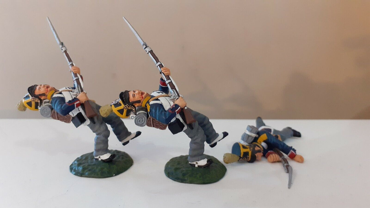 Frontline figures Napoleonic waterloo french 54th line no box 1:32 f.l.i.3 w7