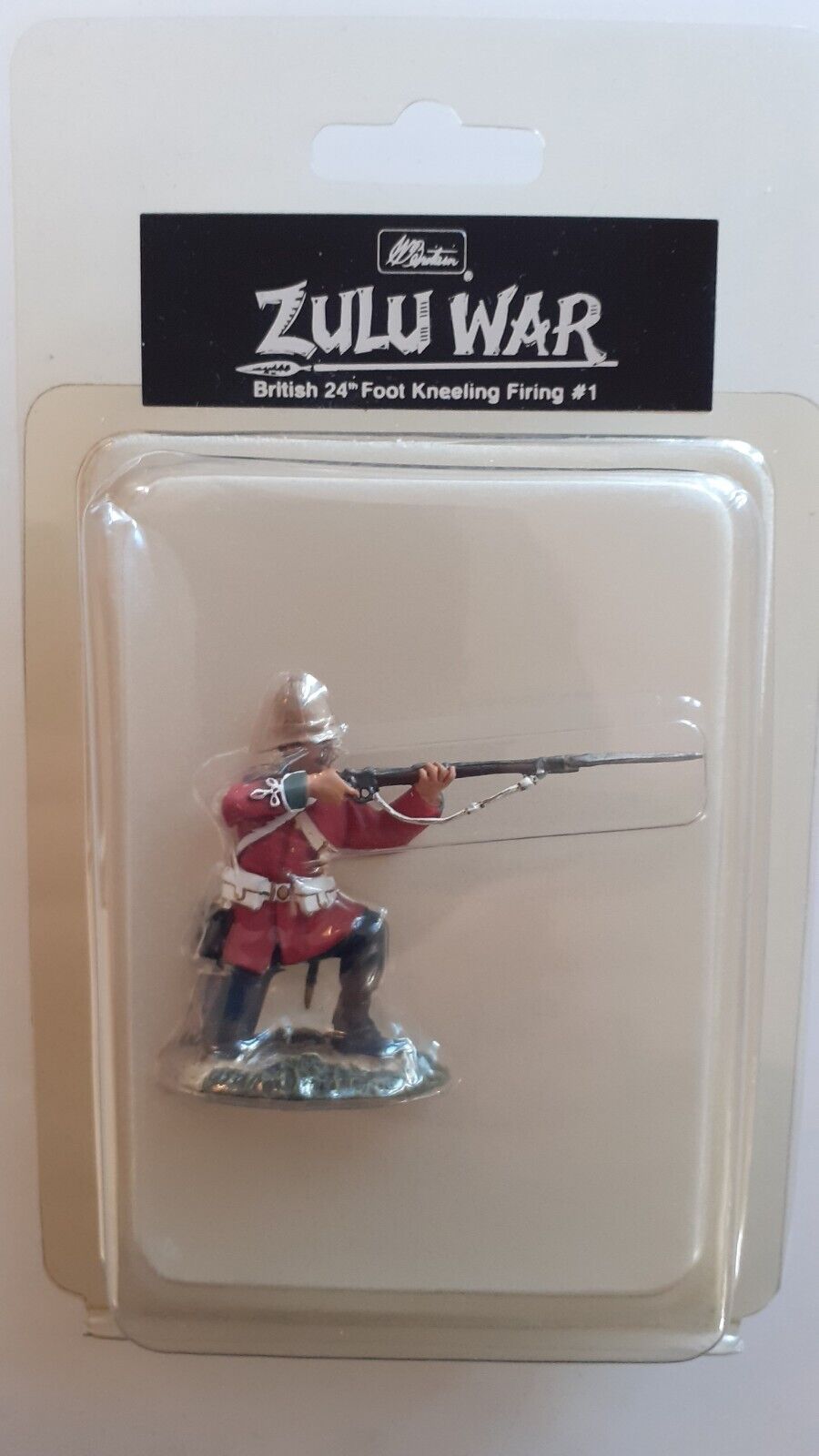 Britains 20018 Zulu wars british 24th foot 1:32 metal boxed b7