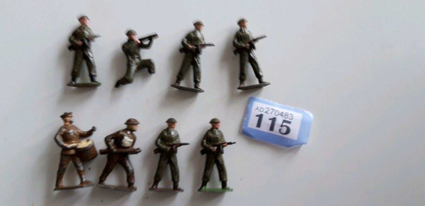 Britains hills ww1 ww2 1:32 metal b1