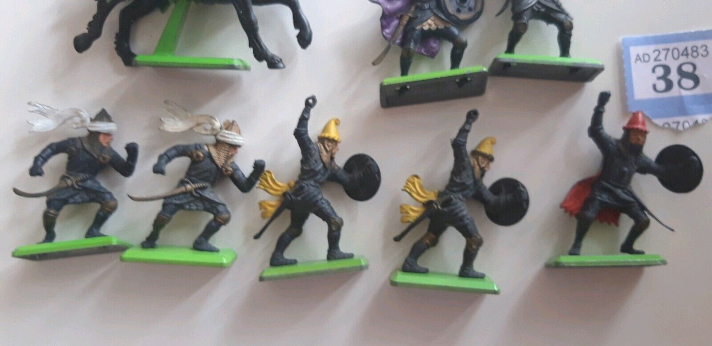 Britains deetail turks saracens crusaders knights 1970s 1:32 b3