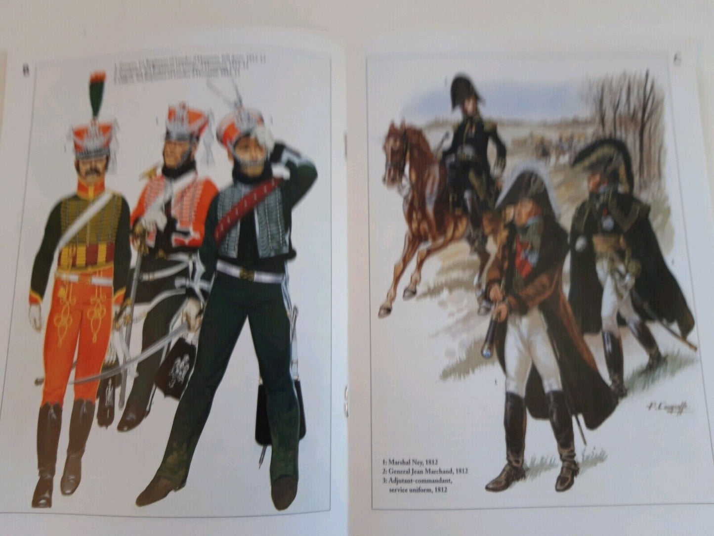 Del prado napoleon at war 80 waterloo 1:30 guard of honour mib book