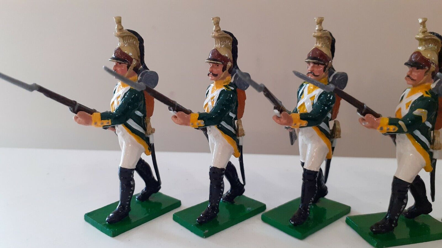 early trophy miniatures 1991 Napoleonic Waterloo french dragoon guards 1:32
