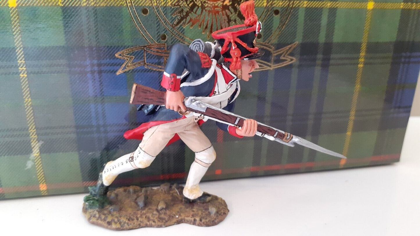 King and country Waterloo Napoleonic french infantry boxed 1:30 na101 s1