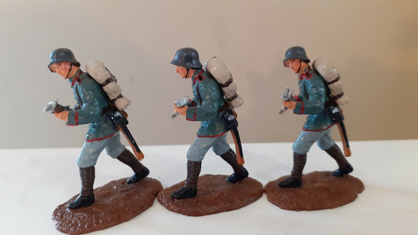 Trophy miniatures gwd6 rare ww1 germans infantry 1997 1:32 gwd6 wtbx
