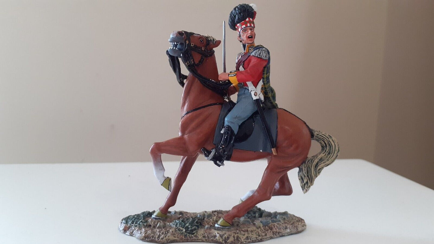 King and country Napoleonic Gordon highlanders major boxed 1:30 na208 2010 wb