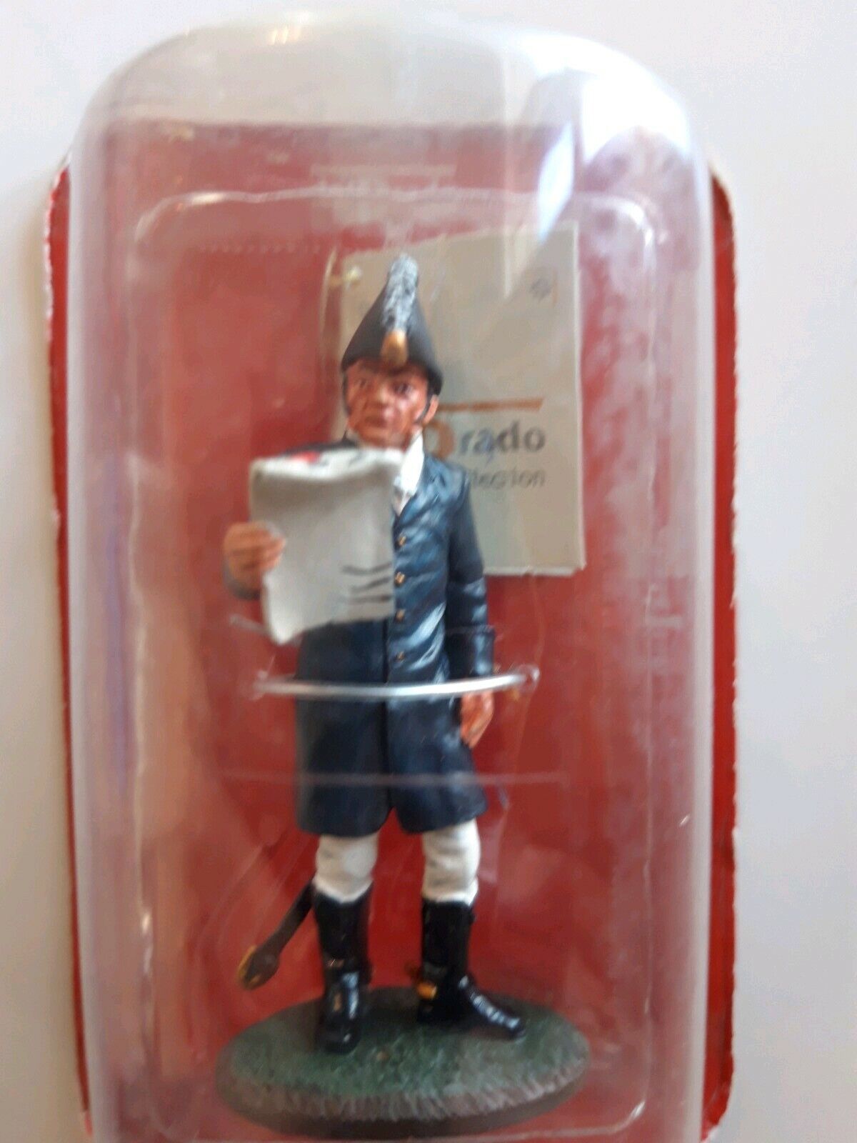 Del prado napoleonic wars waterloo 1:32 duke of wellington mib