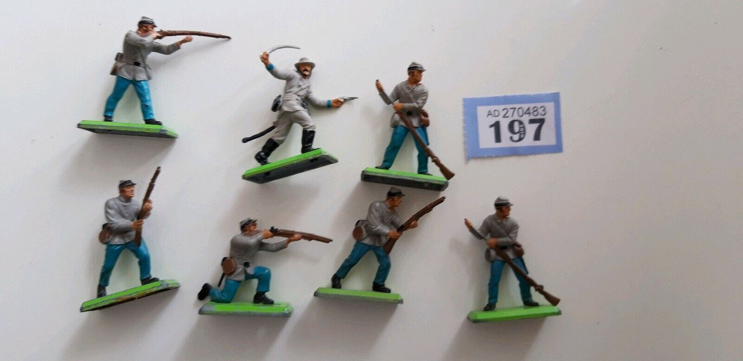 Britains deetail acw confederates 1970s 1:32