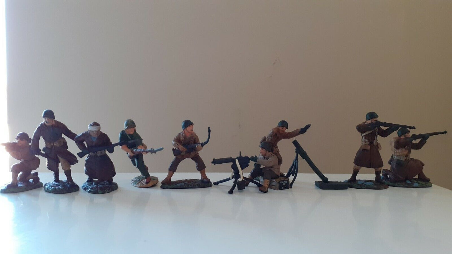 Tssd ww2 us infantry marines painted plastic bt