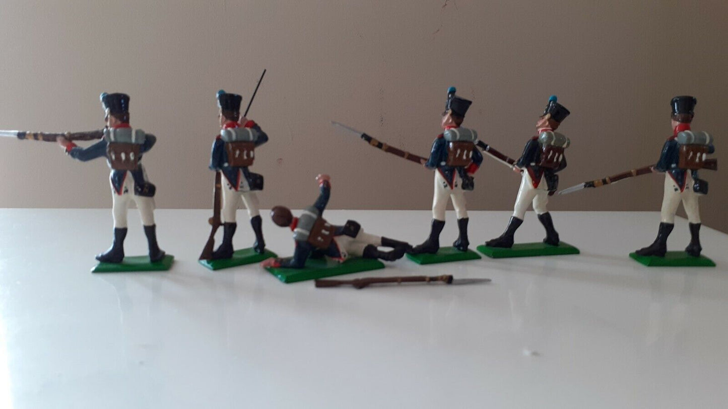 Mulberry Miniatures trophy 1990s Napoleonic Waterloo French fusiliers fn58.