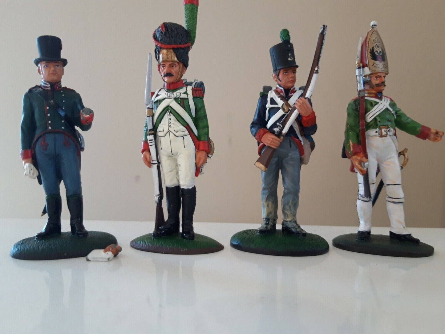 Del prado napoleonic wars waterloo 1:32 italy russia