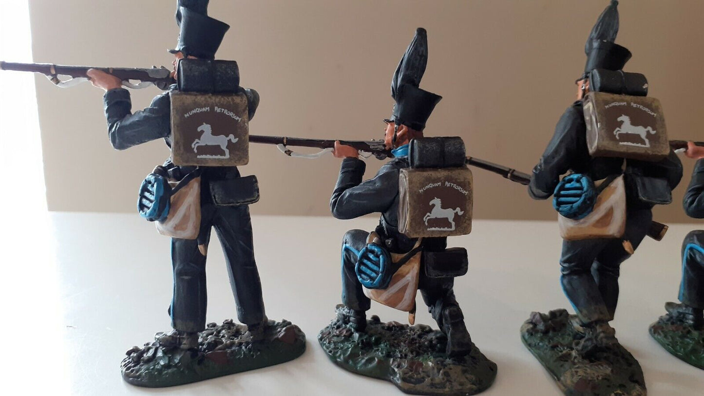 Patriot models Waterloo Napoleonic Brunswick leib box 1:30 6 figs