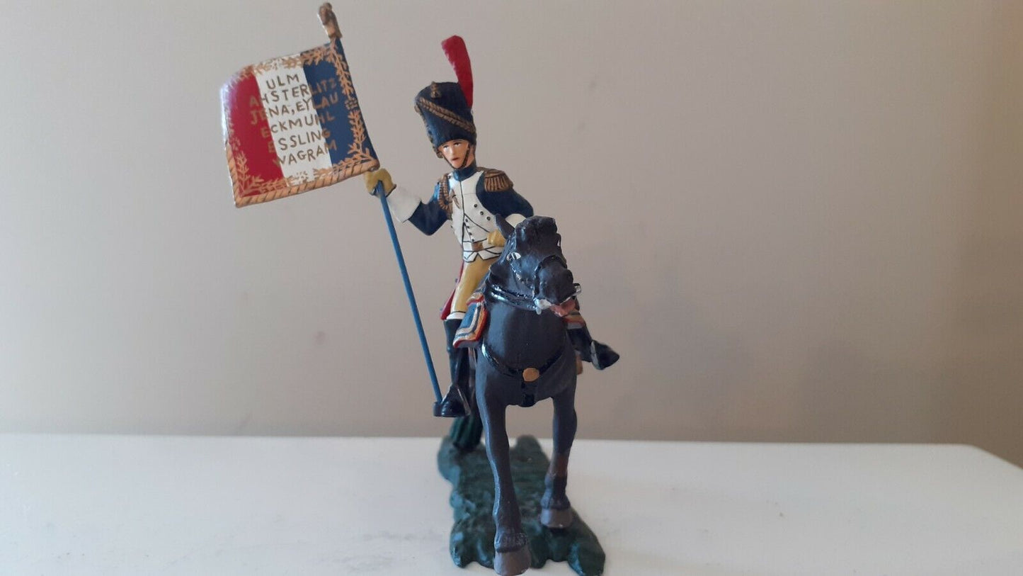Frontline waterloo Napoleonic french horse grenadiers flag fhg7 boxed 1:32