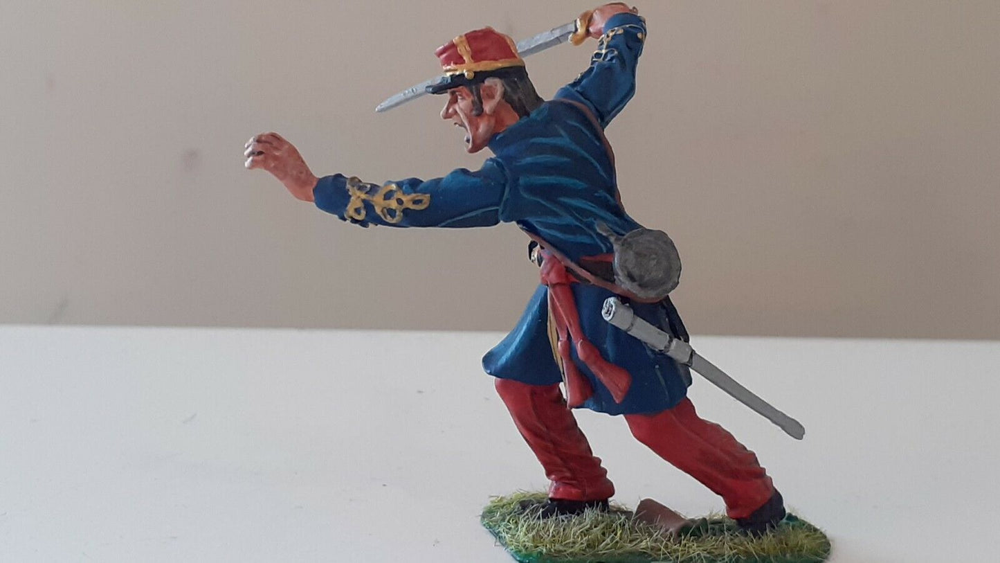 Collectors showcase cs00861 wheats tigers zouaves confederate officer