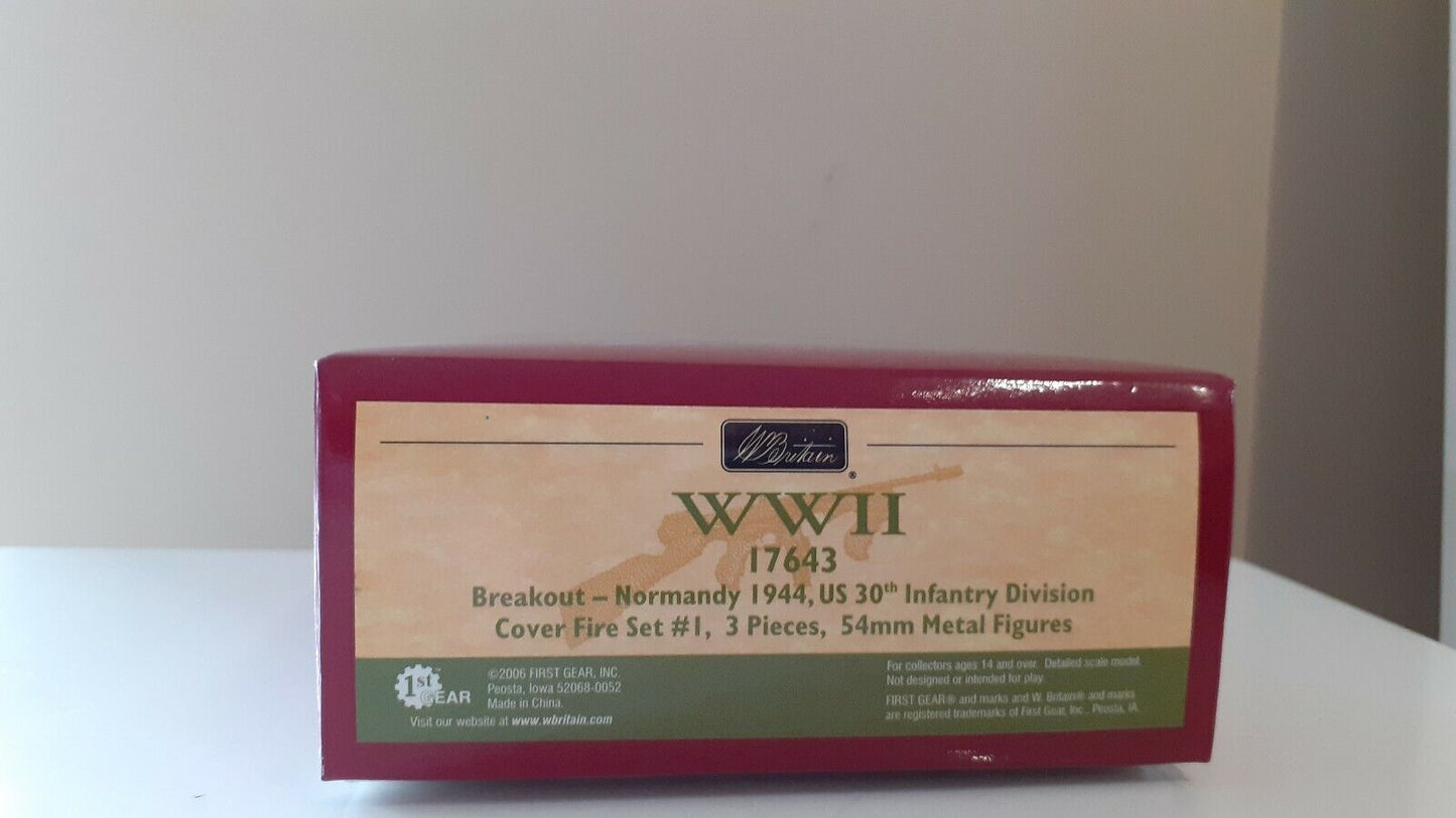 Britains 17643 ww2 d-day us 30th infantry boxed Normandy