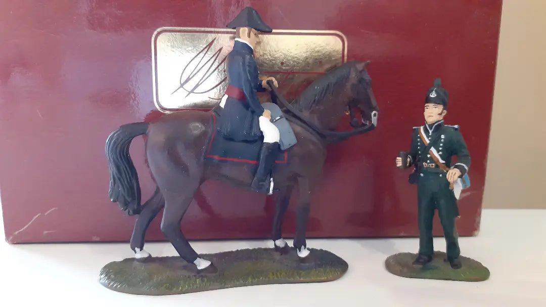 Britains 41160 duke of wellington and 95th rifleman