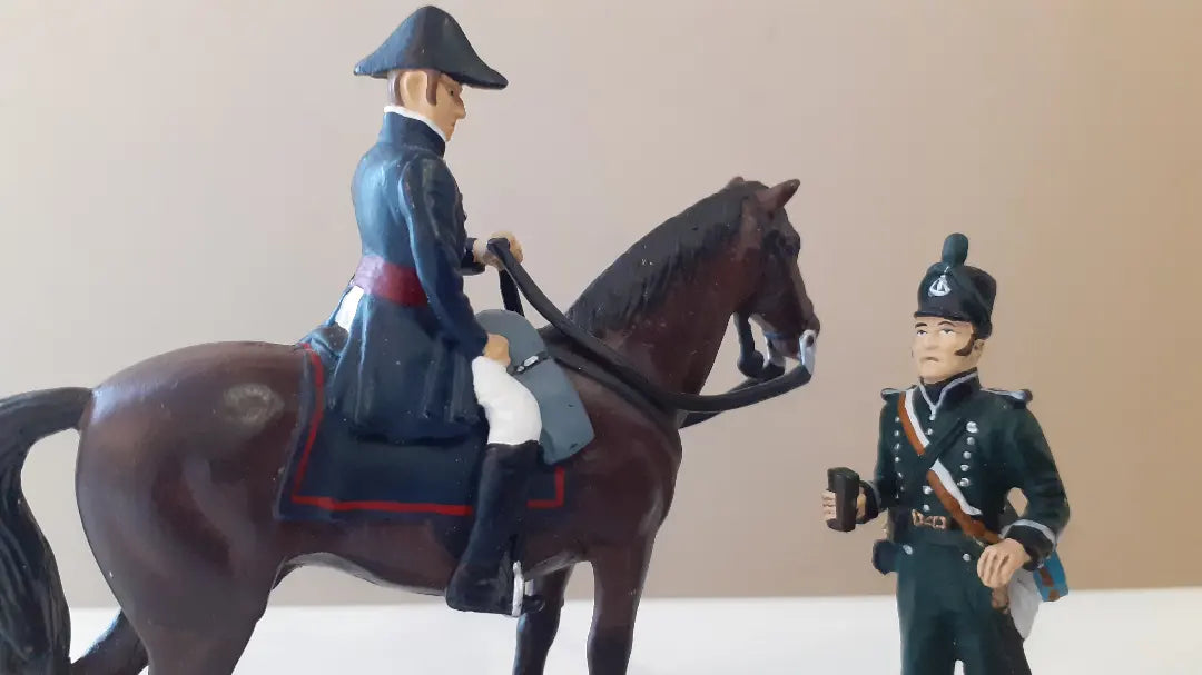 Britains 41160 duke of wellington and 95th rifleman