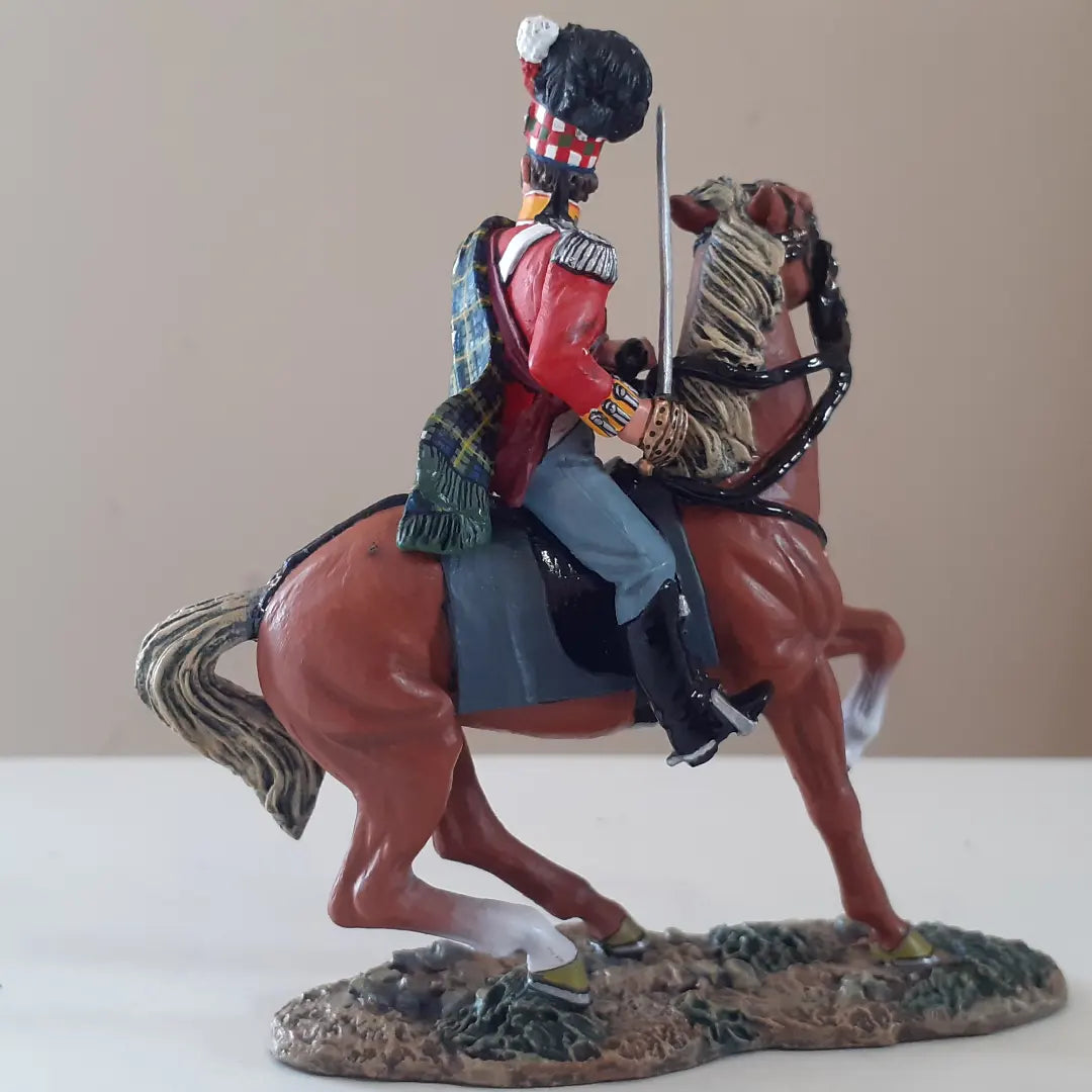 king and country NA208 gordon highlanders mounted major