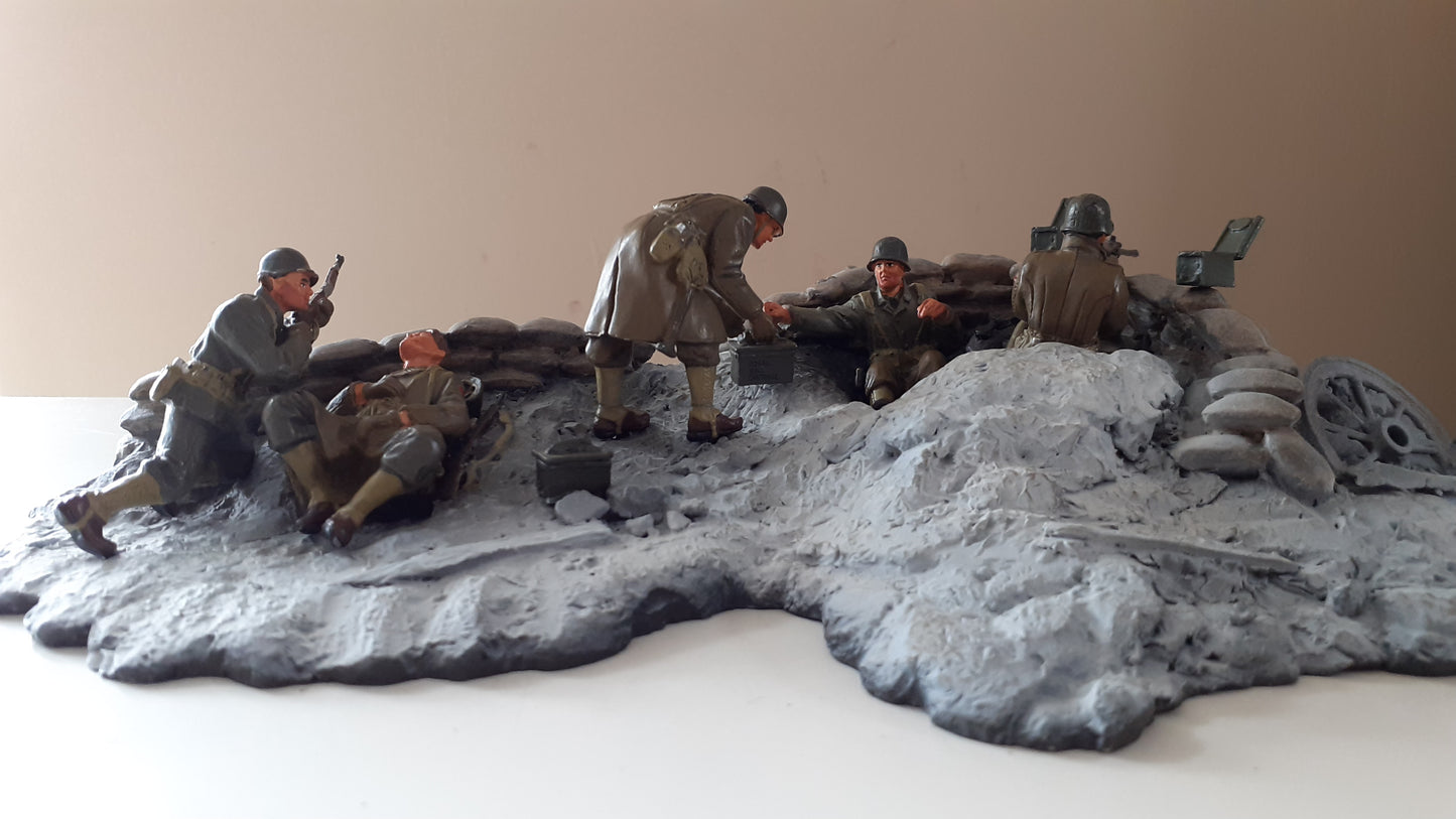 BRITAINS 17500 add on ww2 hold to last round dietz battle of bulge 2004 1:32  boxed wdb