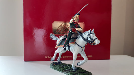 Britains 36016 Napoleonic french 4th lancers officer waterloo 2009 1:32 metal