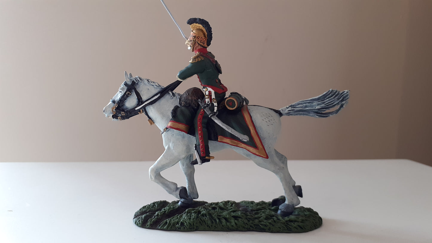 Britains 36016 Napoleonic french 4th lancers officer waterloo 2009 1:32 metal