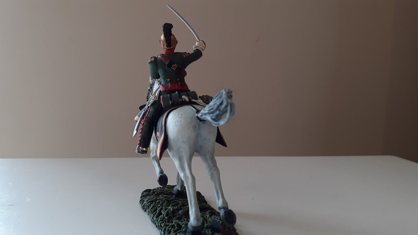 Britains 36016 Napoleonic french 4th lancers officer waterloo 2009 1:32 metal