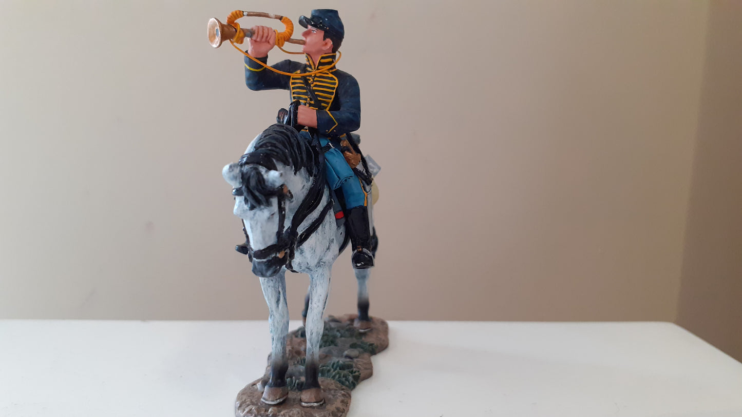 King and country acw union cavalry bugler no box cw060  2010 wdb gb
