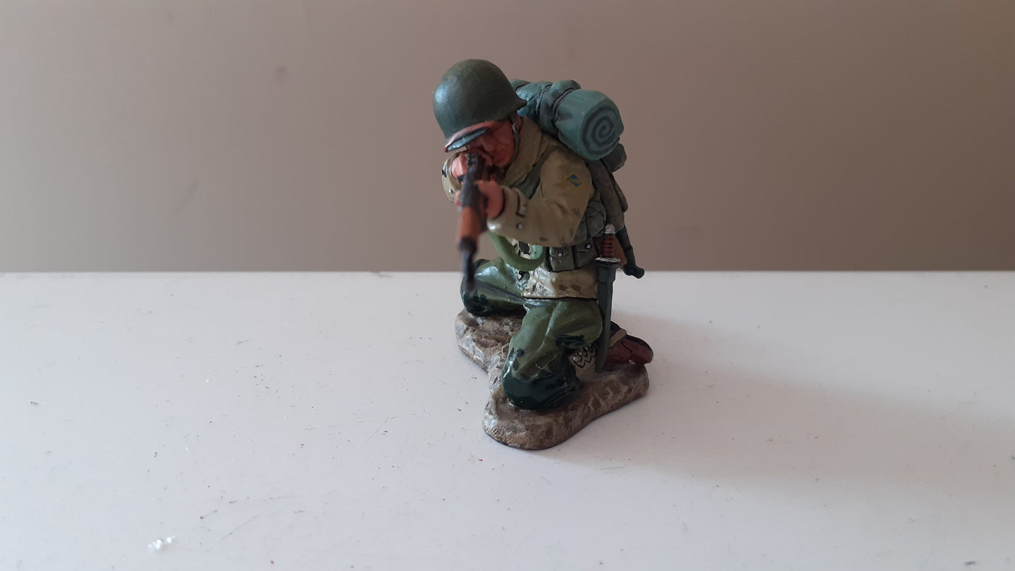 King and country ww2 US ranger sniper d.day 1944 no box 2004 w15