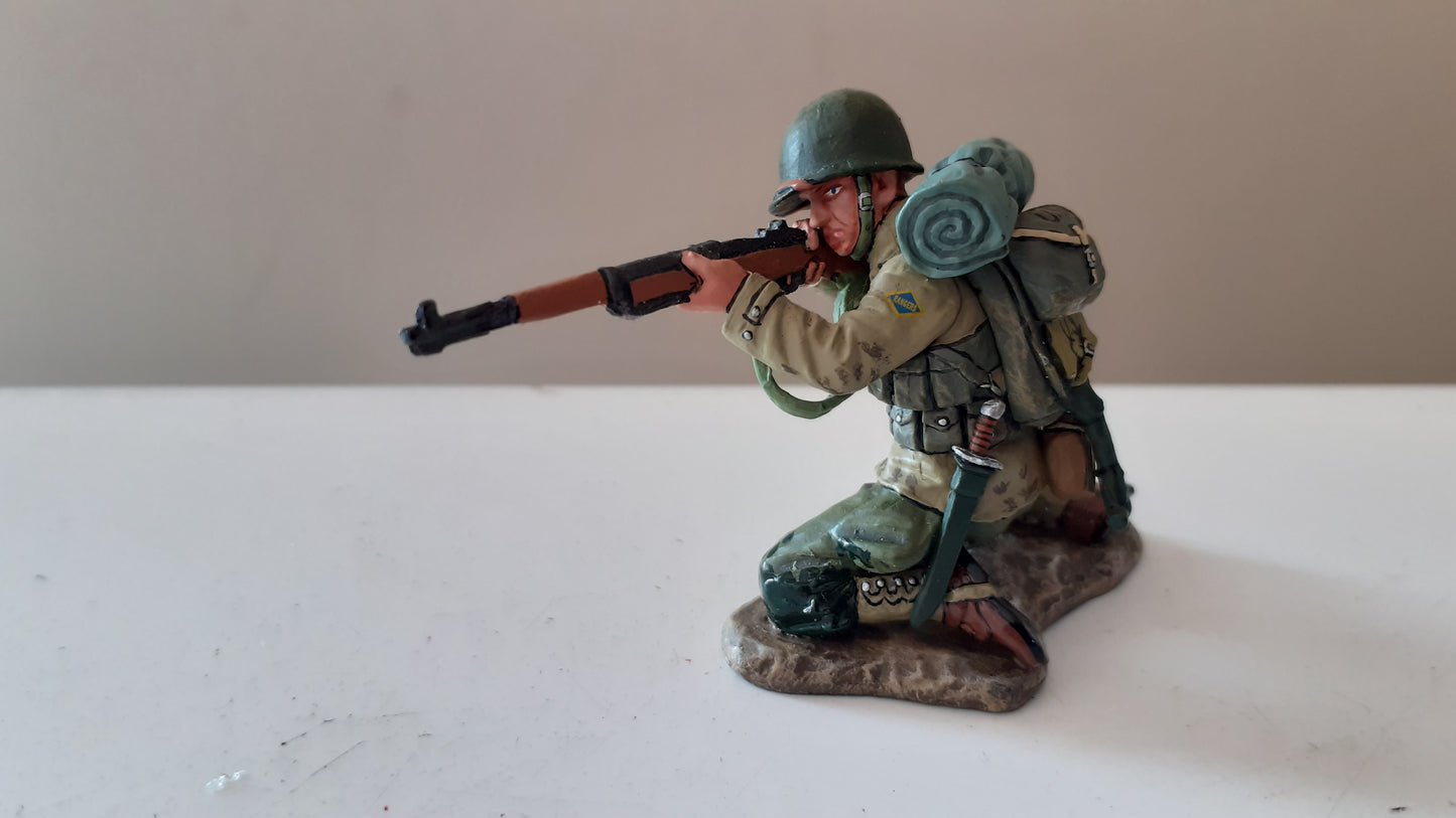 King and country ww2 US ranger sniper d.day 1944 no box 2004 w15