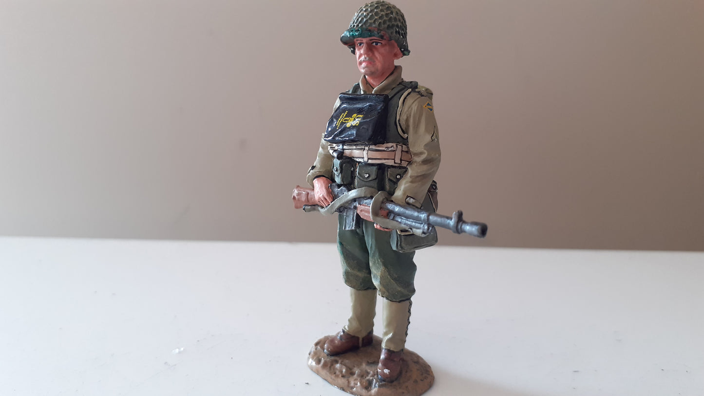 King and country dd128 ww2 US ranger sniper  BAR d.day 1944 no box 2004 w15