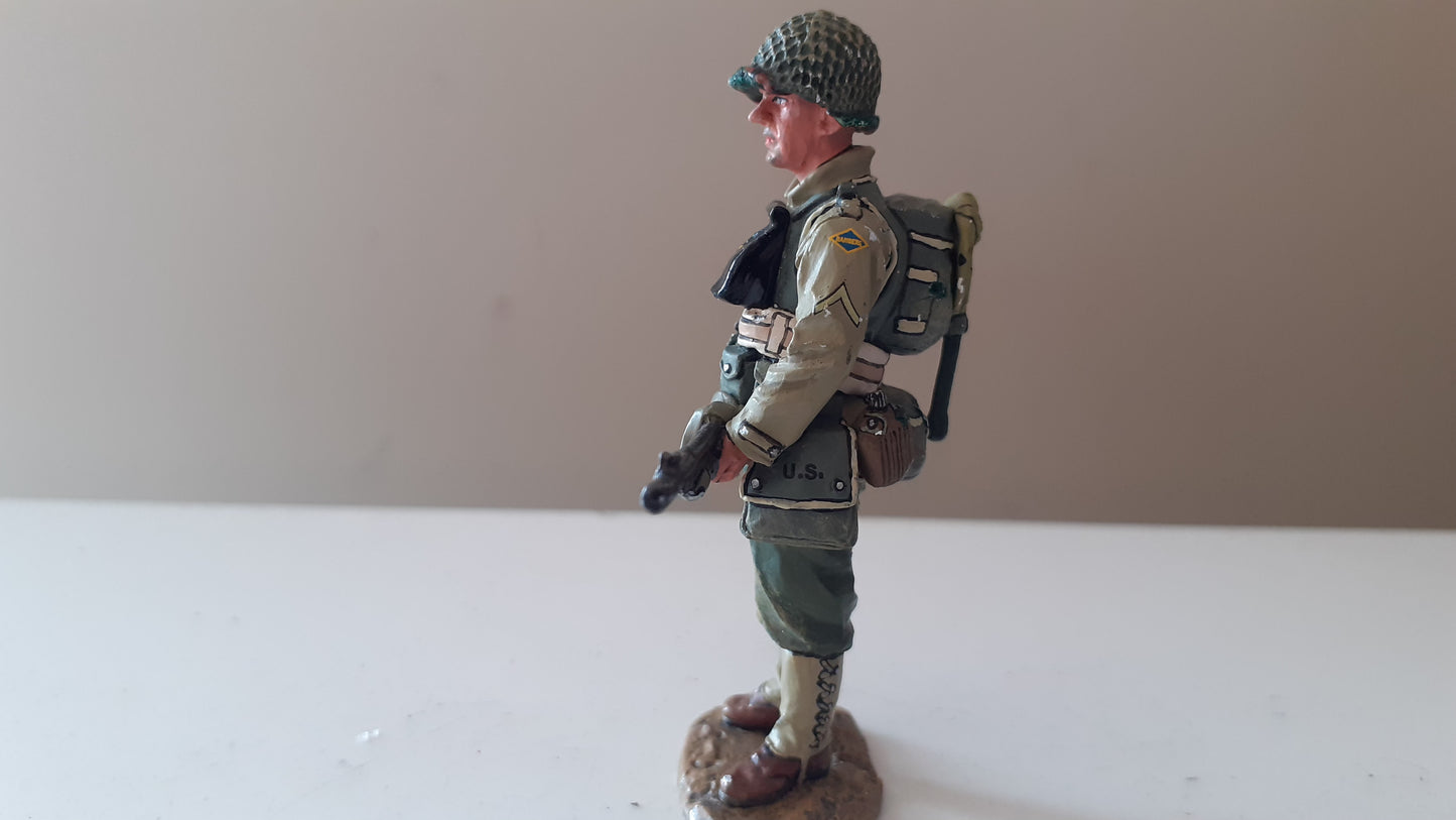 King and country dd128 ww2 US ranger sniper  BAR d.day 1944 no box 2004 w15