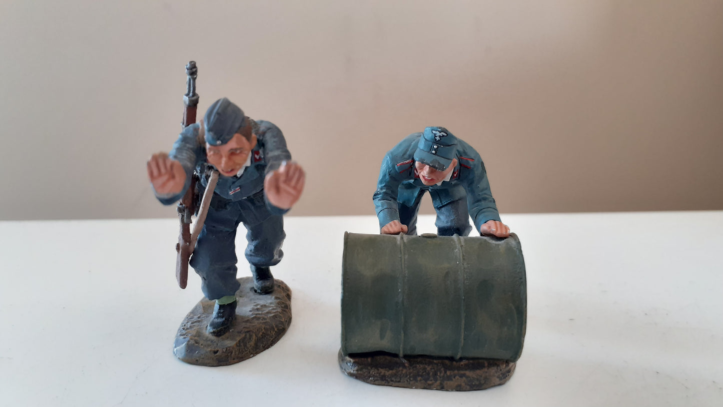 King and country ww2 german luftwaffe Airman Ground Crew Boxed lw037 2009 wdb rb