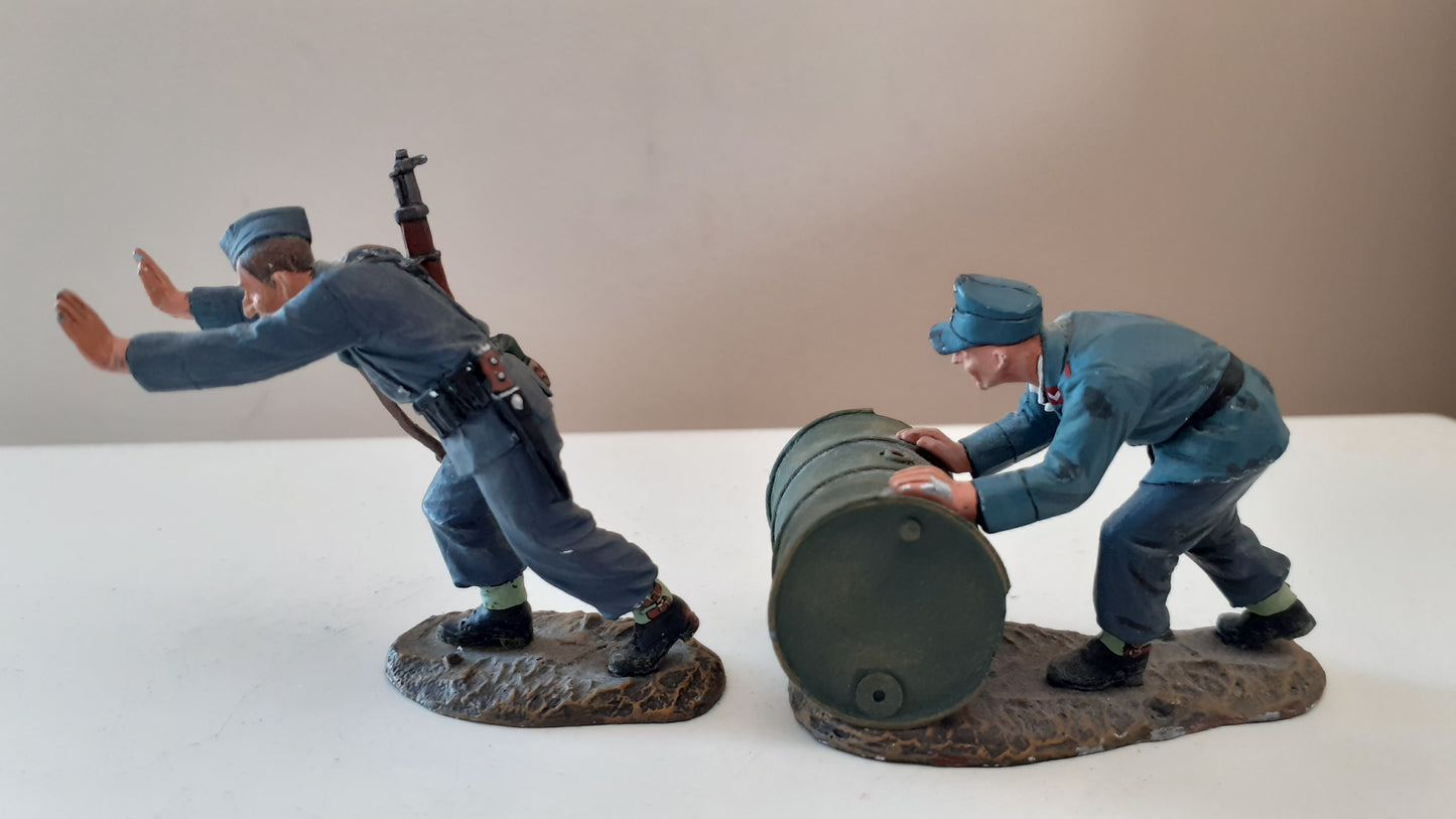 King and country ww2 german luftwaffe Airman Ground Crew Boxed lw037 2009 wdb rb