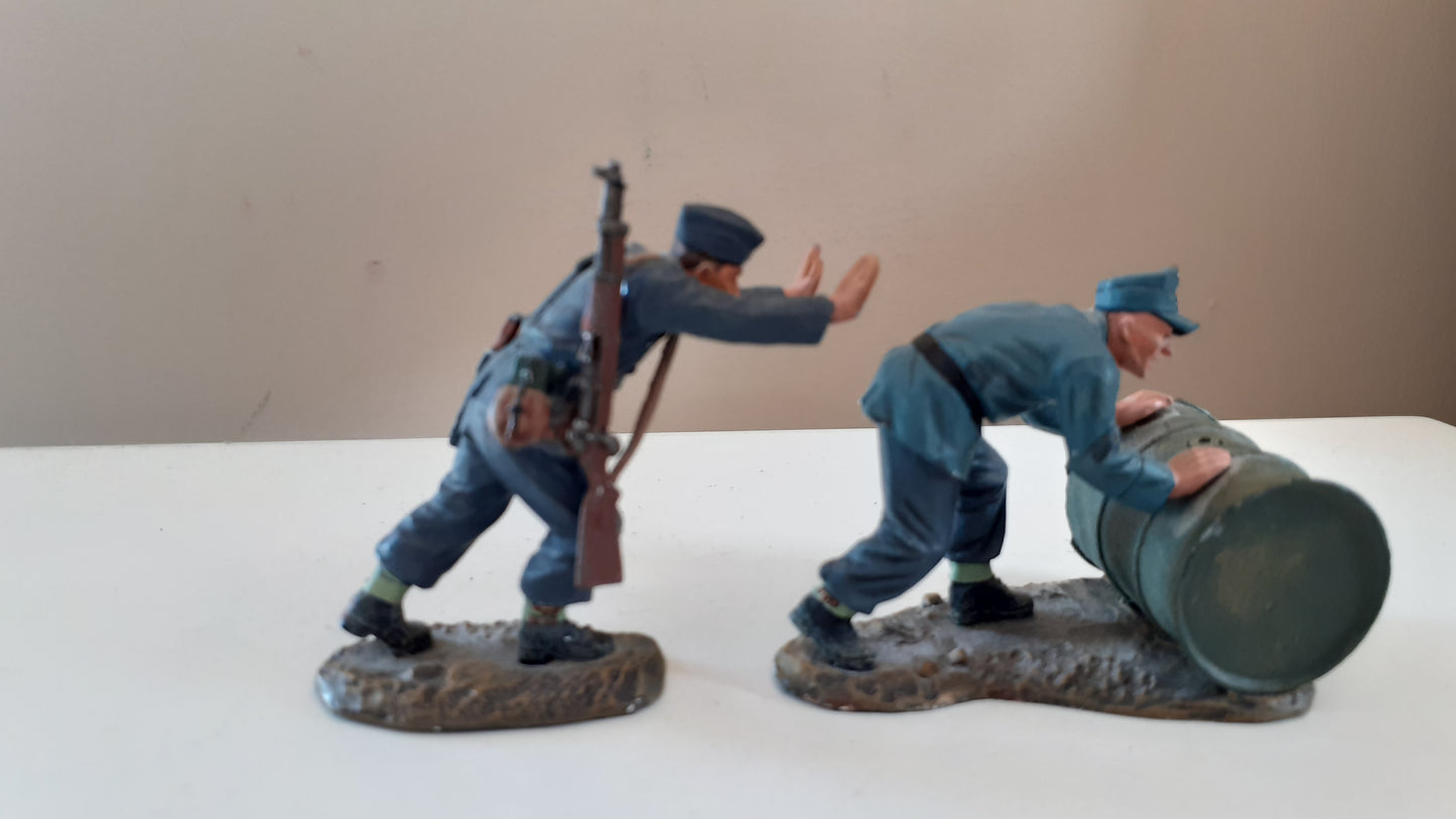 King and country ww2 german luftwaffe Airman Ground Crew Boxed lw037 2009 wdb rb